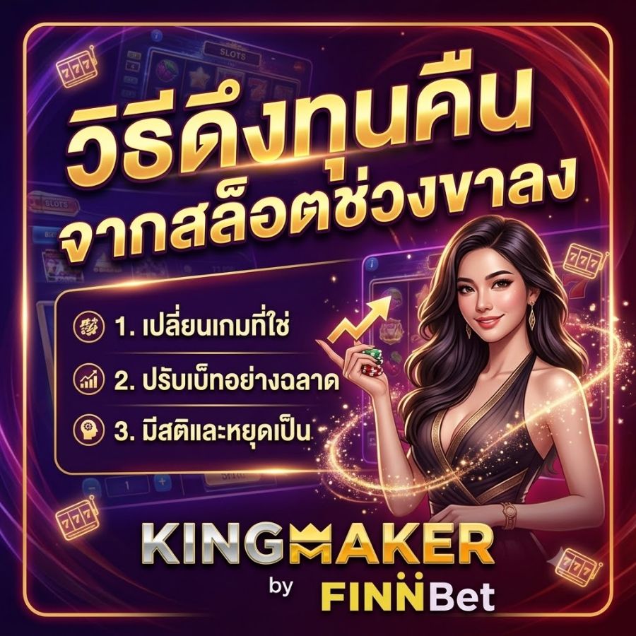วิธีดึงทุนคืนจากสล็อตช่วงขาลง พร้อมแนวทางบริหารความเสี่ยงอย่างมีสติ